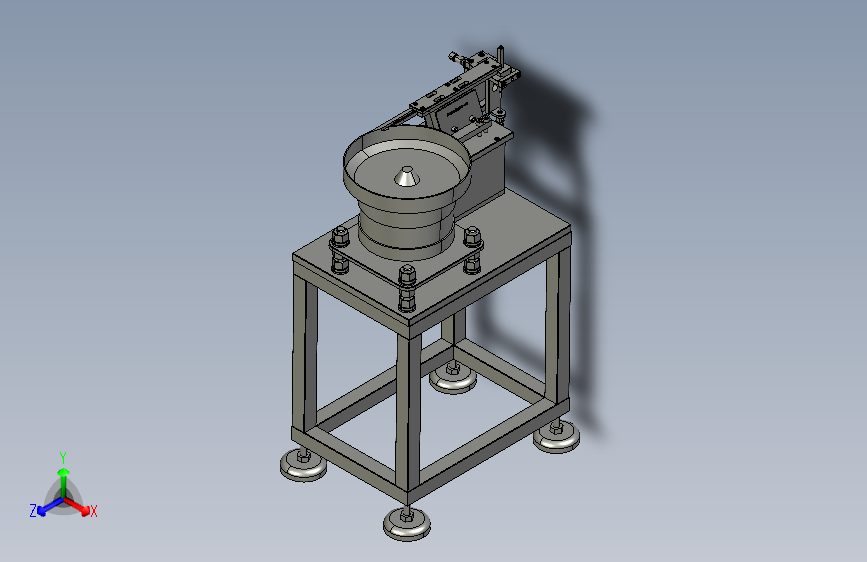 螺母镶嵌机用上料排序装置