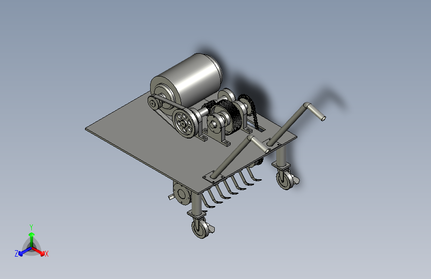 农业植保汽油剪草机