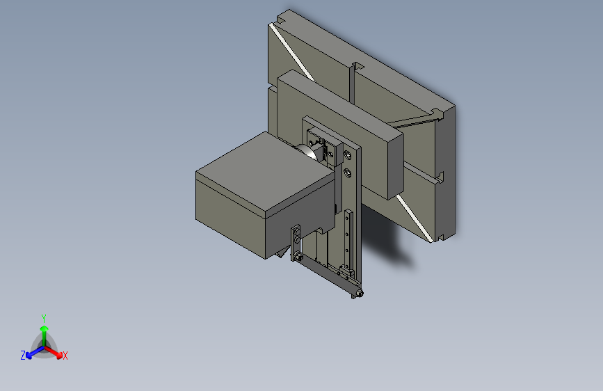 汽车零部件冲压推料装置
