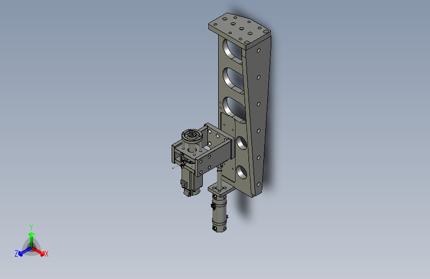 绕卷簧电机组件