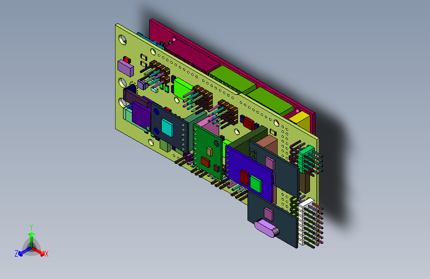 三轴式旋翼飞行器