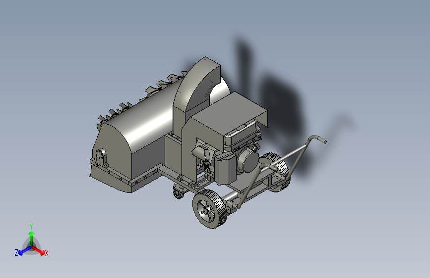 扫雪机小区物业抛雪清雪机