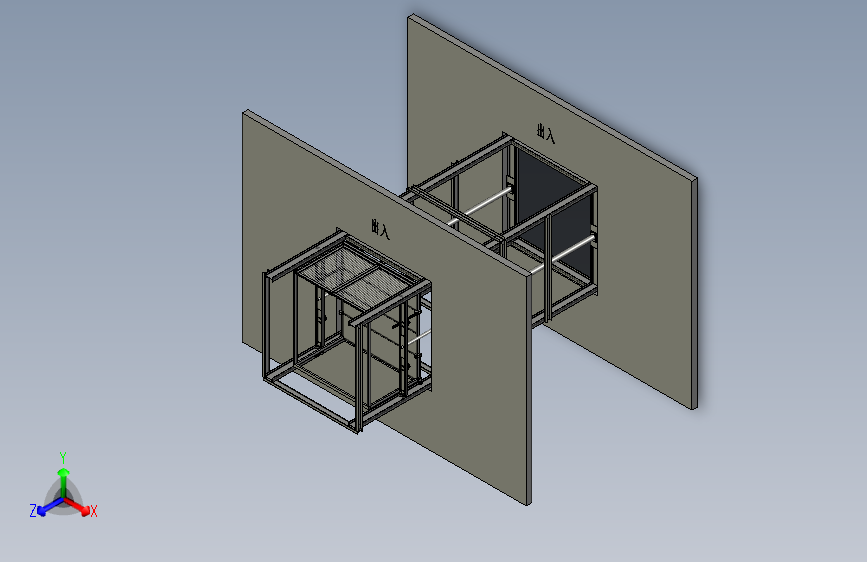 升降货梯的导轨驱动装置