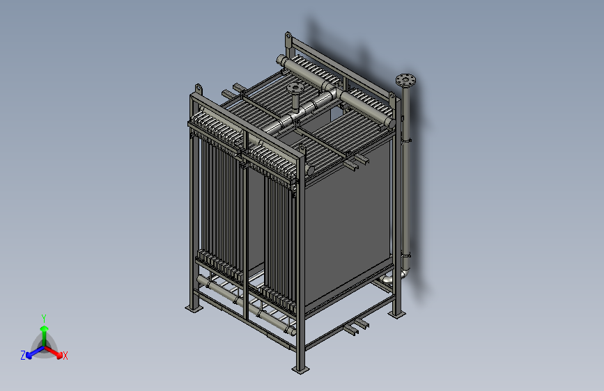 生物膜中水回用帘式