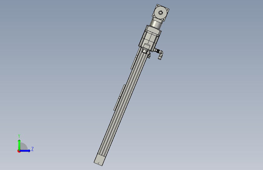 双传动模组KXT-75CP-1000-(1) 左侧视图