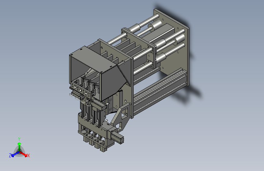 推举式的装配体