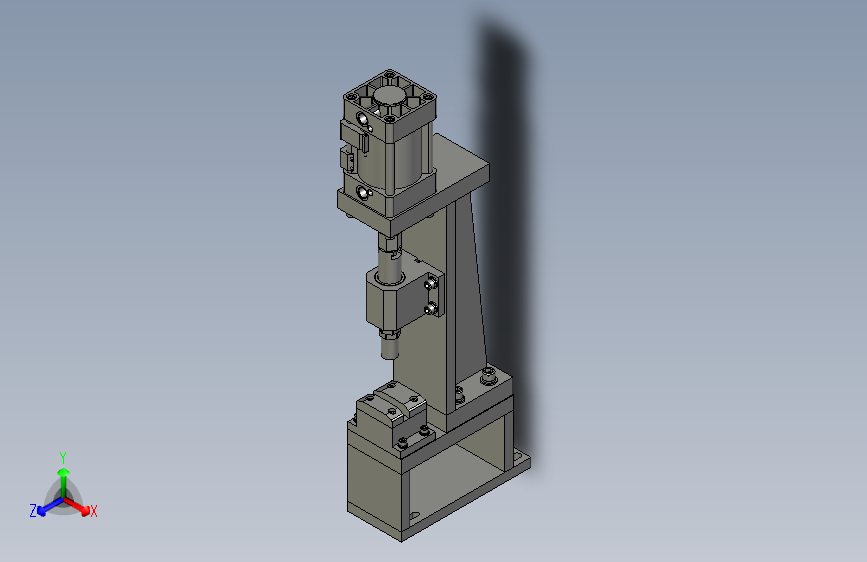 压垫圈工位总装