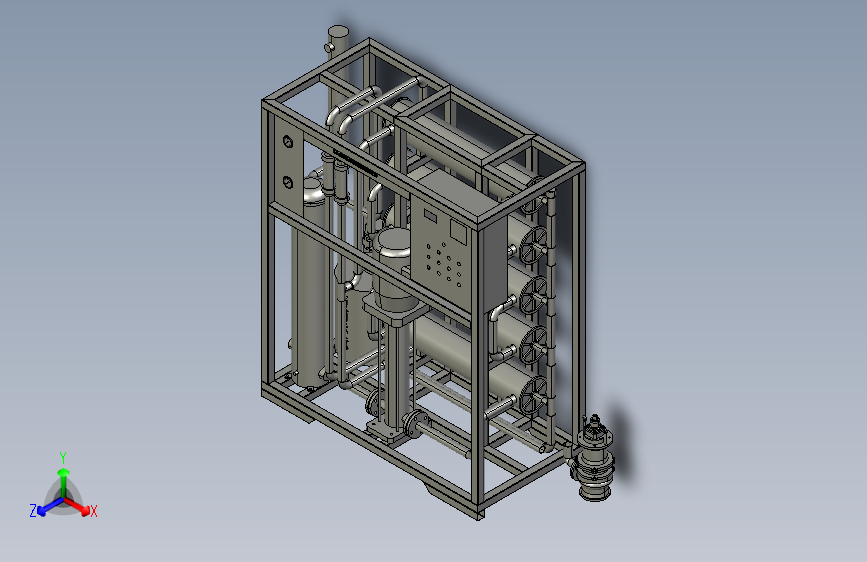 延迟焦化装置的污水过滤器