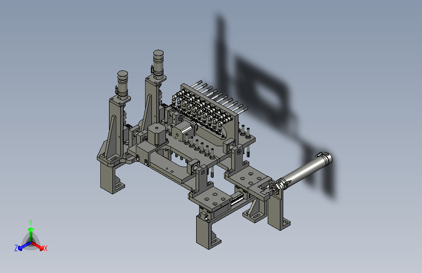 扬声器自动加工生产线设计-JA1308-HD-020000多轴旋转机构-V1