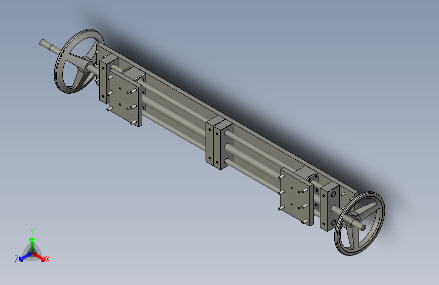主轴竖向调节机构装配1116