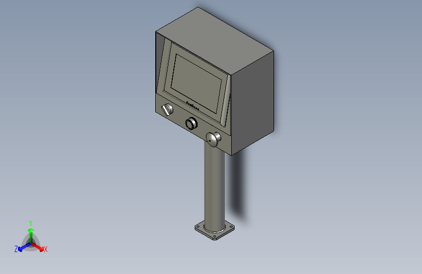 装配体-7寸人机控制箱-02