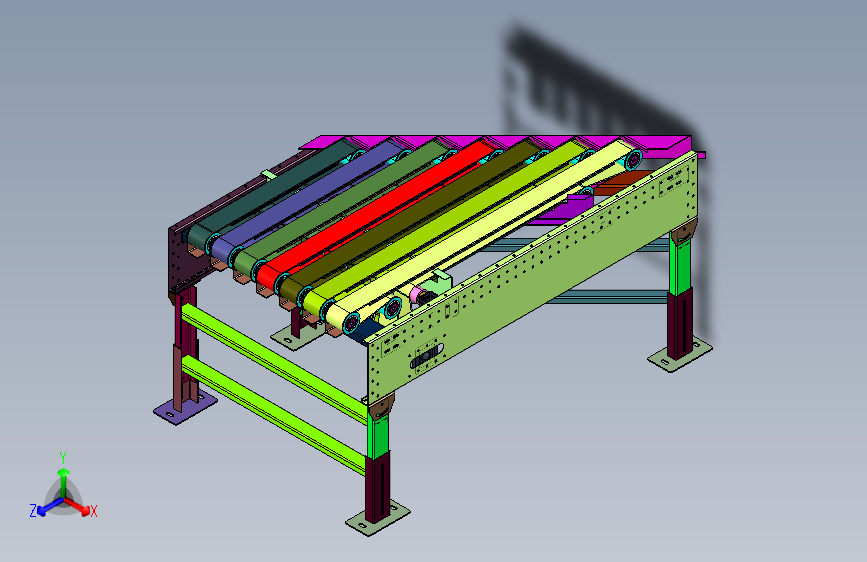 往复式移动送料装置