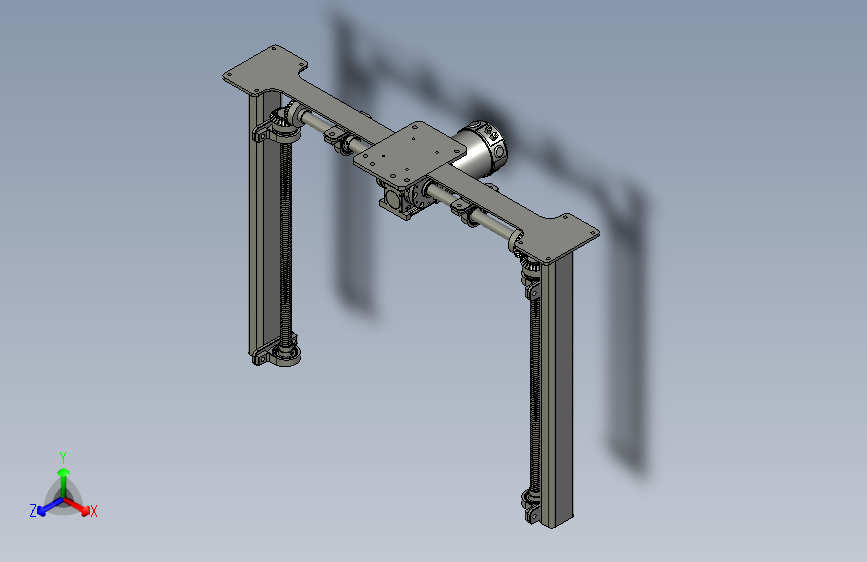 蜗轮丝杠式安装提升装置