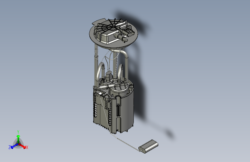 无刷电机式汽车电子燃油泵