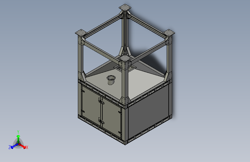 吸附塔活性炭排料装置