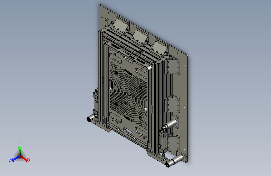 小拖车定位机构总成