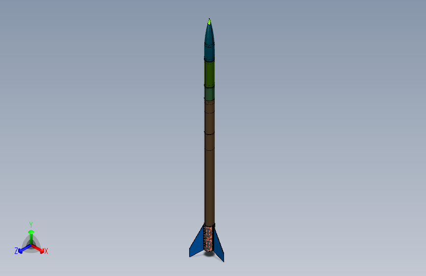 小型单组火箭集成