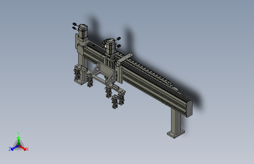 芯棒过渡搬运机构