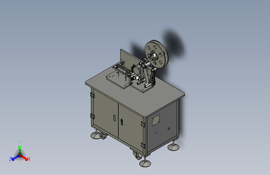 新型的简易胶纸贴标机