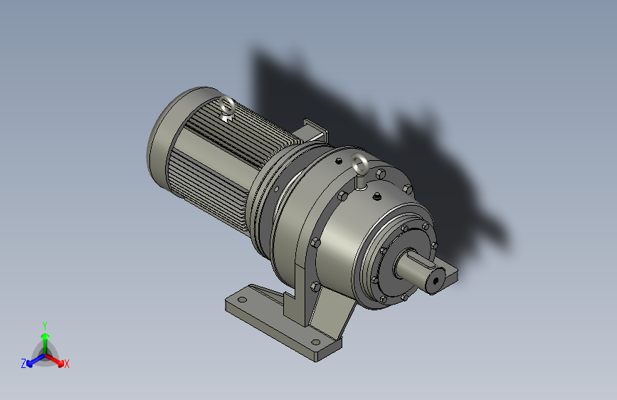 BWD型单级摆线针轮减速电机BWD3-87-Y3-4P-M1-1