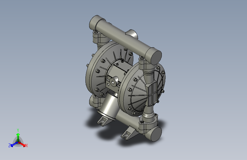 RV40气动隔膜泵金属RVS-BH4H7-T