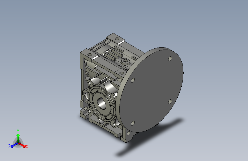 RV系列铝合金蜗轮蜗杆减速机RV40-63