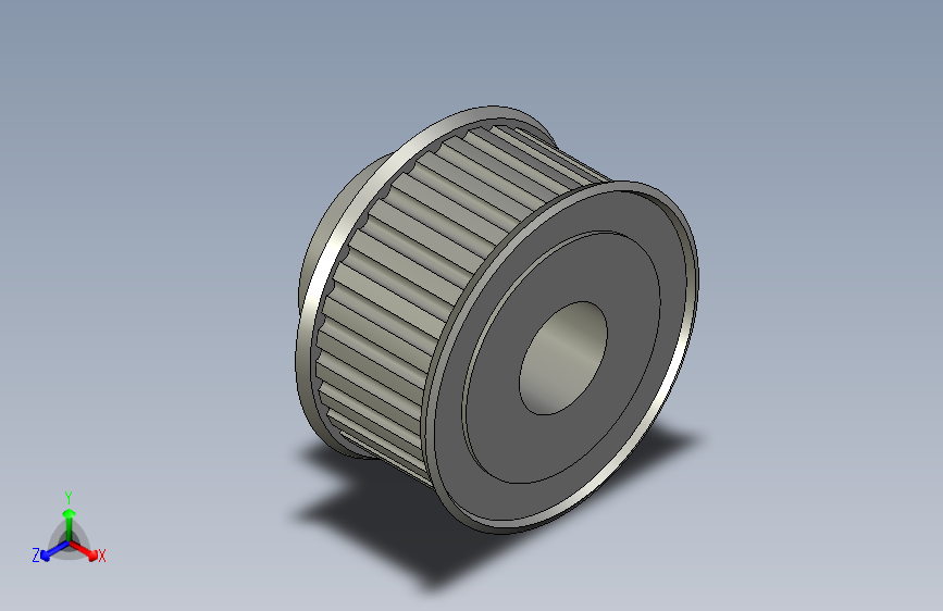 C-12-003-023主轴有挡边带轮_30齿