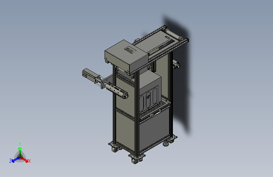 用于塑料吹膜机的分膜装置