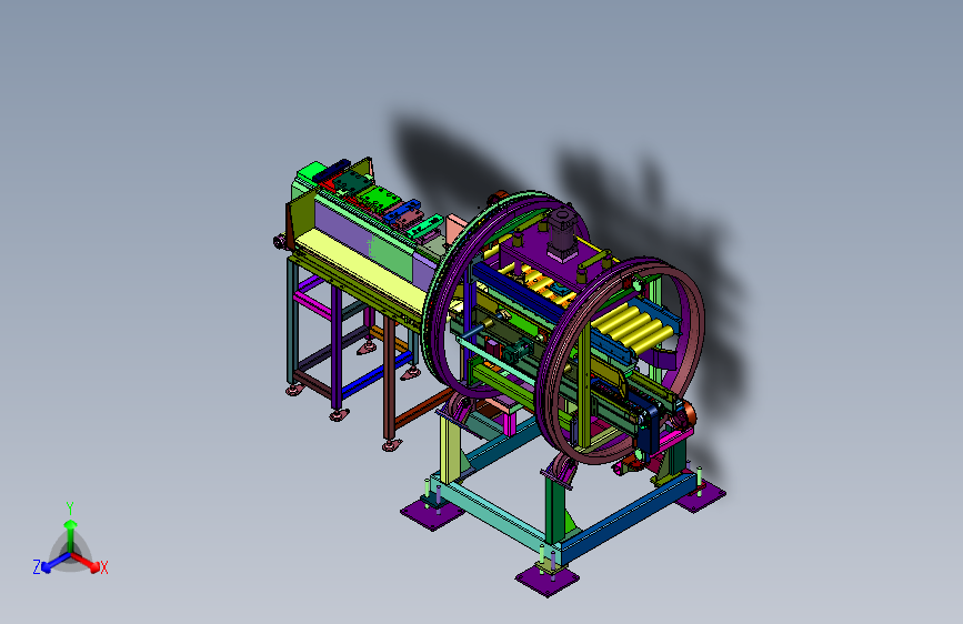 在线的翻面机构和产线
