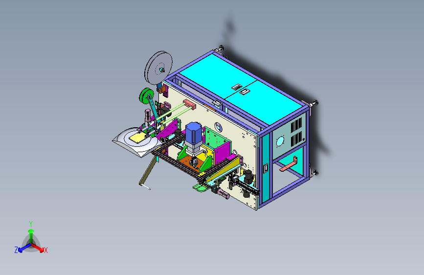 手机充电口總組立圖