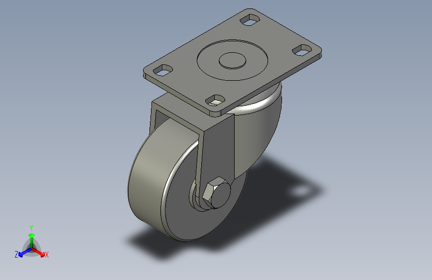 CKN11-D75-LJ-YM-WDJ-20脚轮