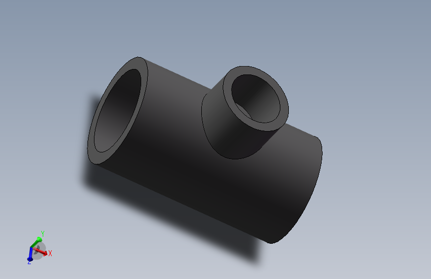 异径三通(Reducer Tee)