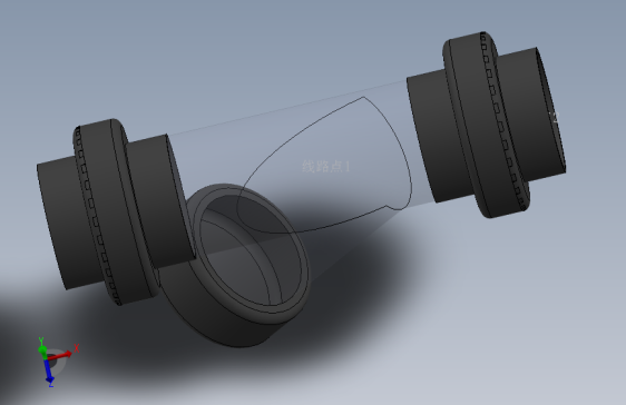 Y filter DN100 PN10 U-PVC