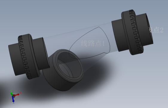 Y filter DN40 PN10 U-PVC
