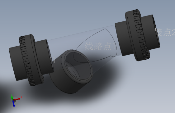 Y filter DN32 PN10 U-PVC