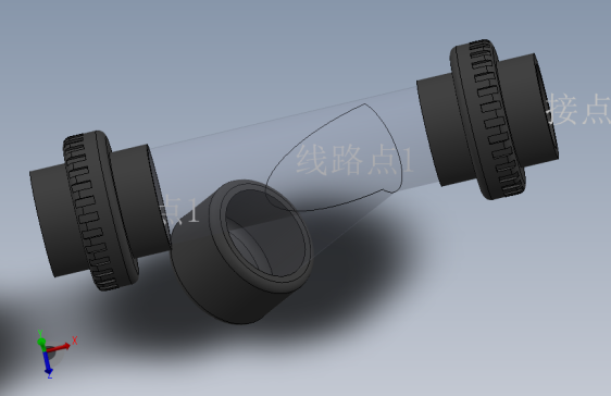 Y filter DN25 PN10 U-PVC