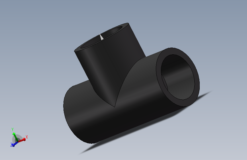 Tee DN335 PN10 U-PVC_1