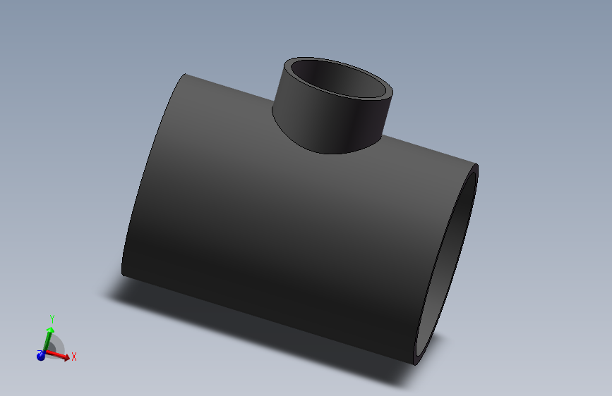 RTee_DN300_150_U-PVC