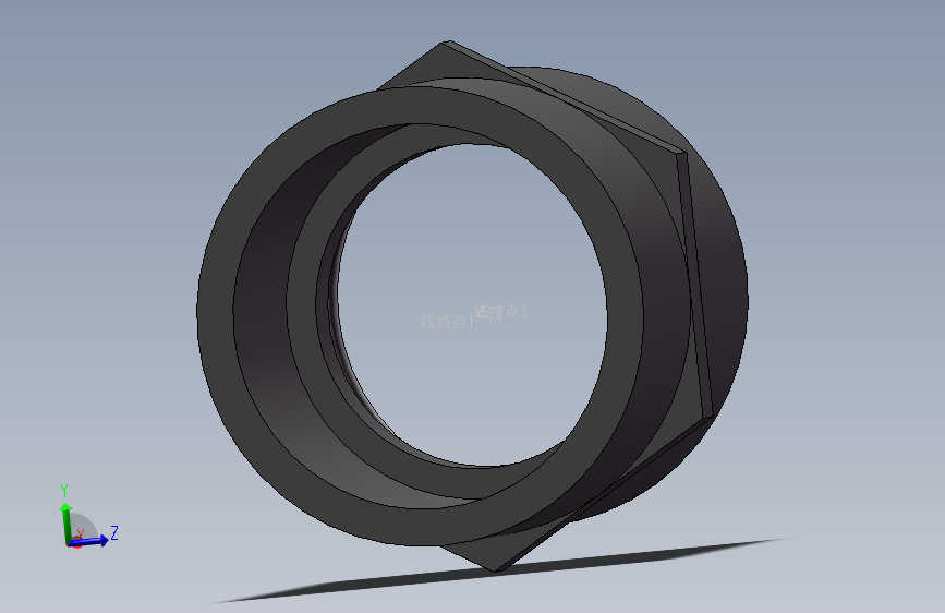 female adapter DN80 PN10 U-PVC