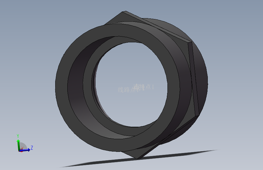 female adapter DN50 PN10 U-PVC
