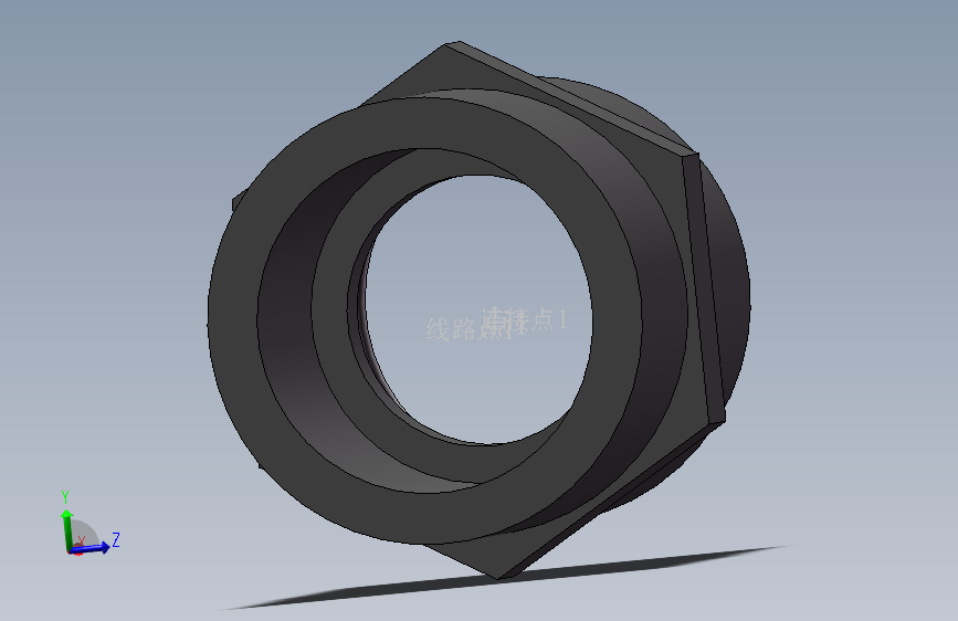 female adapter DN40 PN10 U-PVC