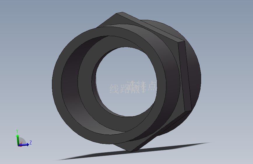 female adapter DN25 PN10 U-PVC