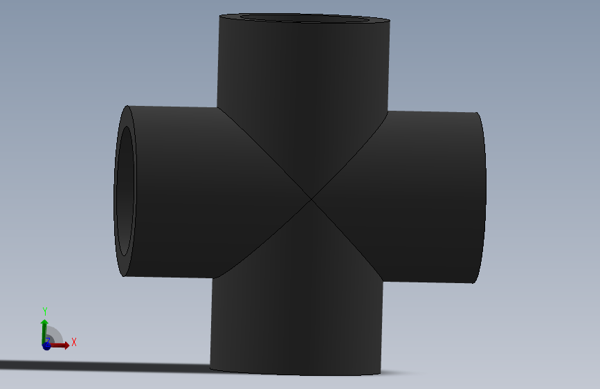 Cross DN20 PN10 U-PVC
