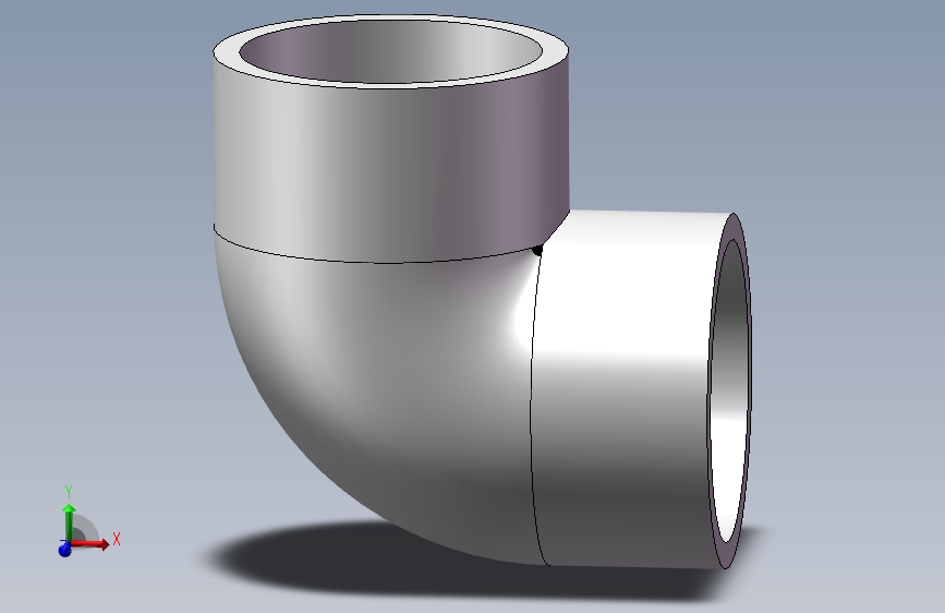 90 ELBOW DN100 PN18 U-PVC