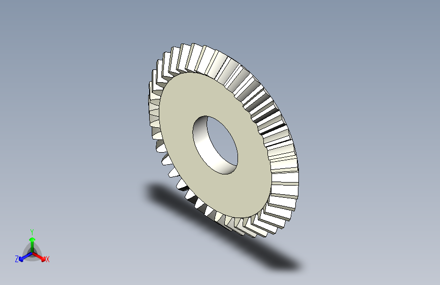A0004025-38 齿形锥度齿轮