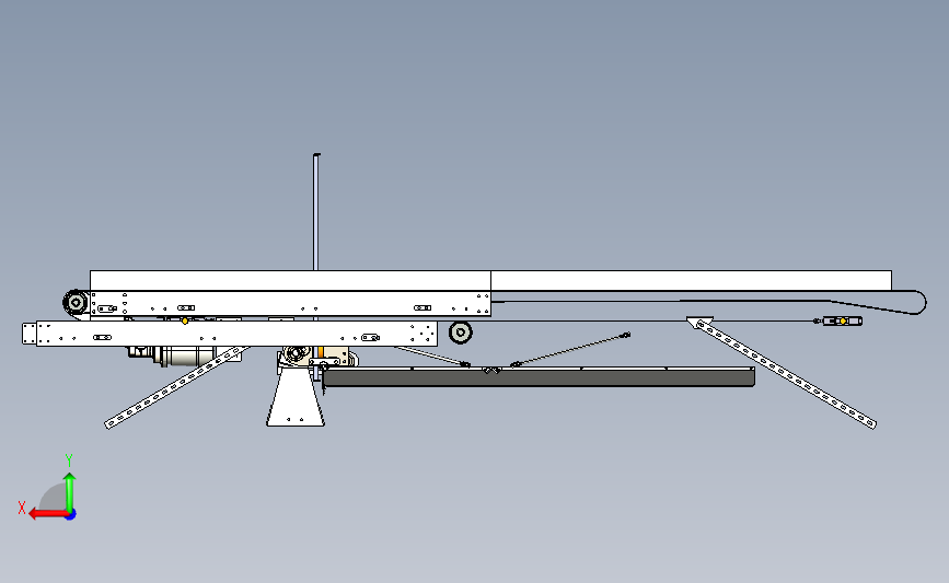 14ft Bbbc皮带输送机3d图纸 Step格式 Step 模型图纸下载 懒石网