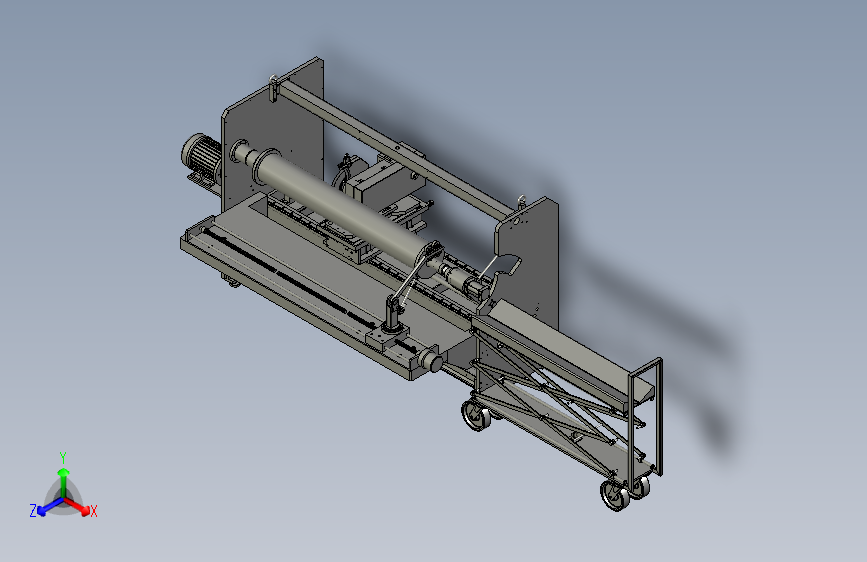 自动上下料一体切管机