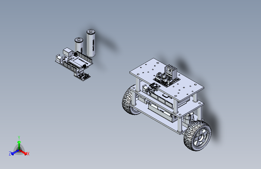 两轮自平衡机器人