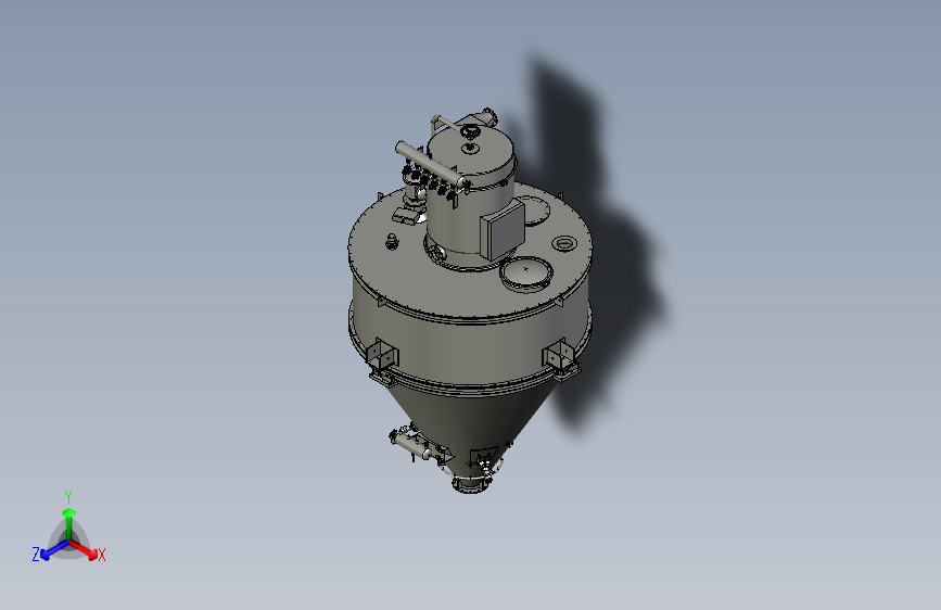 自动送料输送线料仓装置