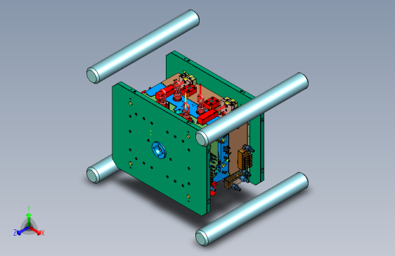 割草机护板塑胶模具